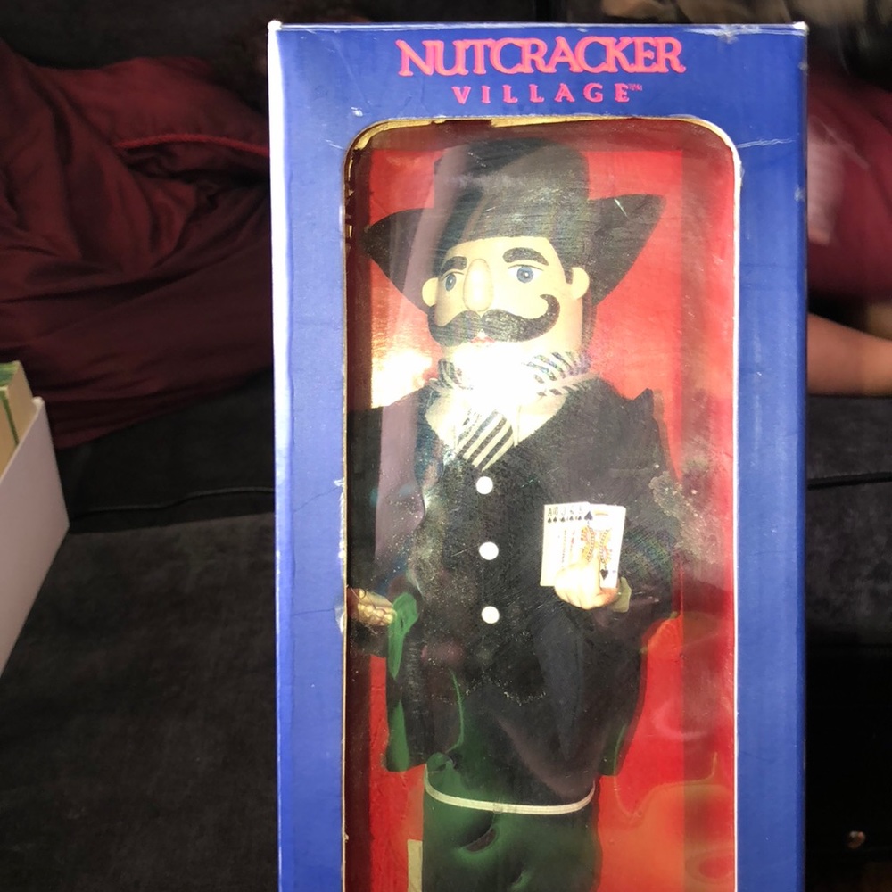 Vintage Nutcracker village